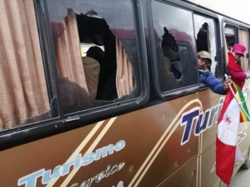 La llegada a Oruro.