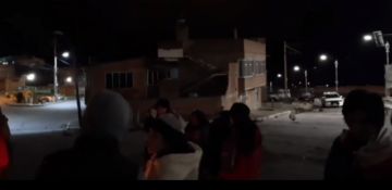 El Potosí sigue recorriendo la ciudad de noche