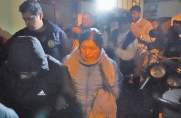 La presidenta del Tribunal Supremo Electoral (TSE), María Eugenia Choque.