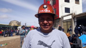 El dirigente de la COD, heriberto Chavarría. FOTO VLADIMIR EQUICE