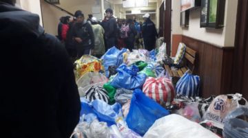 Se solidarizaron desde anoche con los potosinos. Foto: VLADIMIR EQUICE