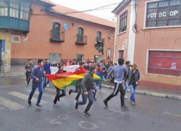 Los jóvenes expresaron su satisfacción.