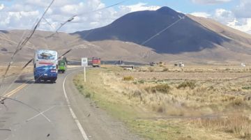 La caravana vuelve hacia Potosí