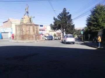 Así lucen las calles la mañana del miércoles 13 de noviembre.