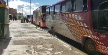 Caravana potosina retorna a la ciudad