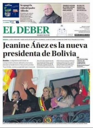 El Deber, Santa Cruz.