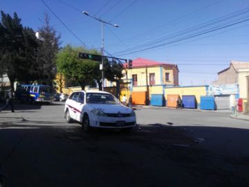 Así lucen las calles la mañana del miércoles 13 de noviembre.