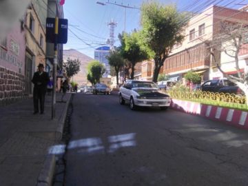 Así lucen las calles la mañana del miércoles 13 de noviembre.