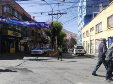 Así lucen las calles la mañana del miércoles 13 de noviembre.