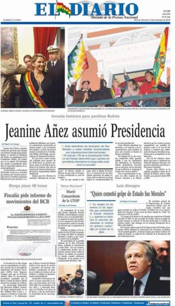 El Diario, La Paz.