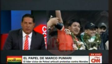 Marco Pumari está en CNN