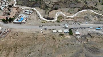 Imágenes del dron.