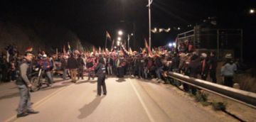 Así avanza la caminata.