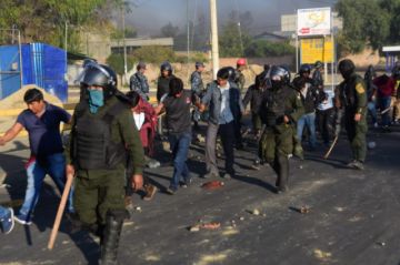 COCHABAMBA Se reportan enfrentamientos con las fuerzas del orden