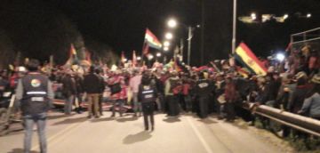 Así avanza la caminata.