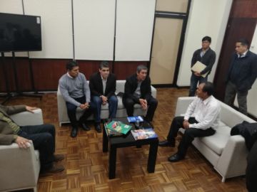 Se reunieron la mañana de este viernes.