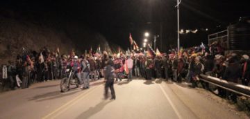 Así avanza la caminata.