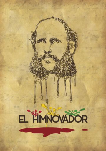 Afiche de El Himnovador, reciente obra basada en la vida de Vincenti.