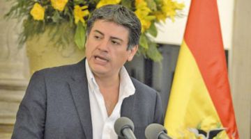 Jerjes Justiniano en el titular del Ministerio de la Presidencia.
