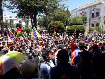La llegada de pobladores en imágenes. EL POTOSÍ
