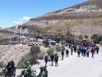 La llegada de pobladores en imágenes. EL POTOSÍ