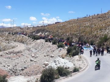 La llegada de pobladores en imágenes. EL POTOSÍ