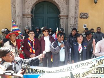 La llegada de pobladores en imágenes. EL POTOSÍ