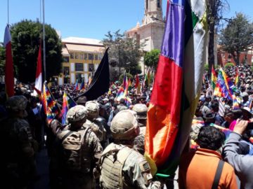 La llegada de pobladores en imágenes. EL POTOSÍ