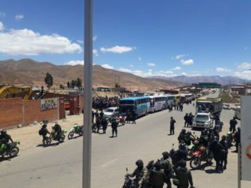 La llegada de pobladores en imágenes. EL POTOSÍ