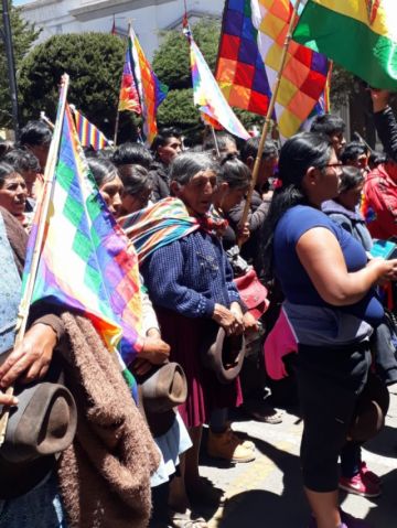 La llegada de pobladores en imágenes. EL POTOSÍ