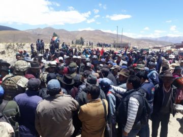La llegada de pobladores en imágenes. EL POTOSÍ