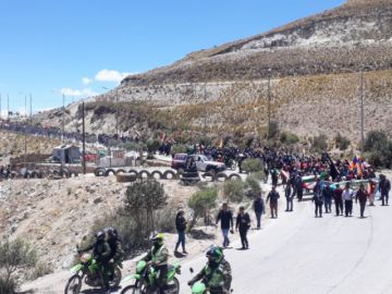 La llegada de pobladores en imágenes. EL POTOSÍ