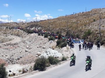 La llegada de pobladores en imágenes. EL POTOSÍ