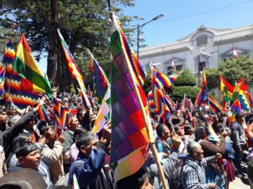 La llegada de pobladores en imágenes. EL POTOSÍ