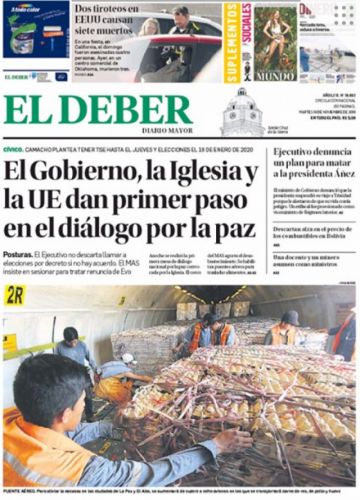 El Deber, Santa Cruz.