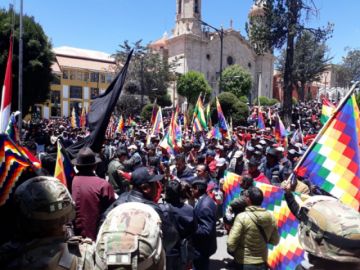 La llegada de pobladores en imágenes. EL POTOSÍ