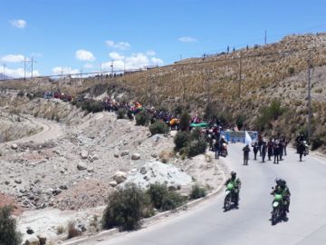 La llegada de pobladores en imágenes. EL POTOSÍ