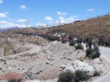 La llegada de pobladores en imágenes. EL POTOSÍ