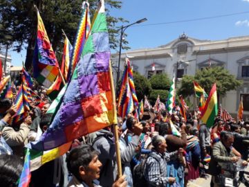 La llegada de pobladores en imágenes. EL POTOSÍ