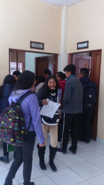 Los formularios se reciben en Admisiones y Registros en la Ciudadela Universitaria. FOTO UATF