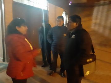 Abrieron las puertas esta noche. DEFENSORÍA DEL PUEBLO