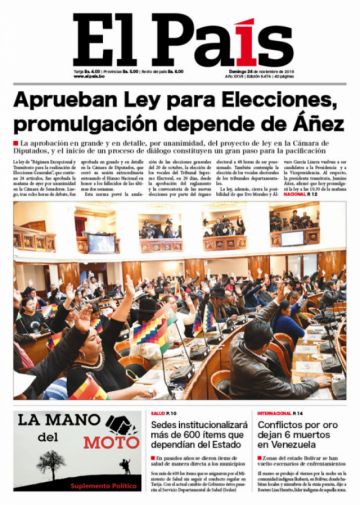 El País, Tarija.