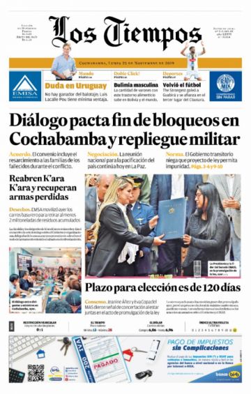 Los Tiempos, Cochabamba.