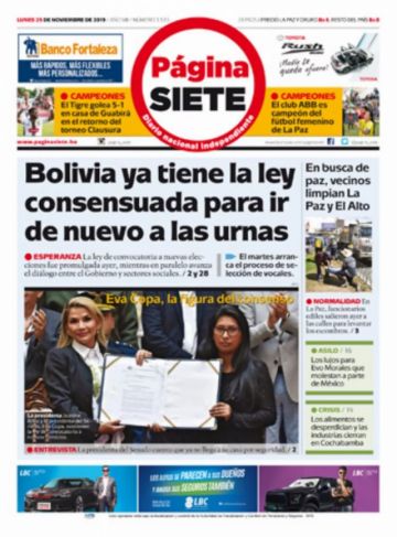 Página Siete, La Paz.