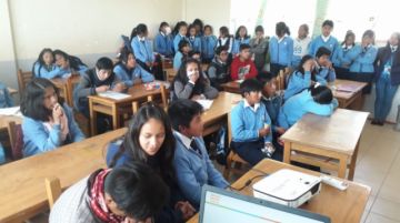 Capacitan a los estudiantes. FOTO EMAP
