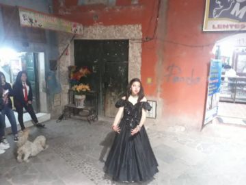 Los estudiantes difunden información de los atractivos potosinos. FOTO SECRETARÍA DE TURISMO GADP