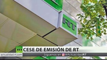 Cotas cesa señal de canal ruso RT