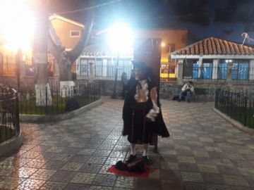 Los estudiantes difunden información de los atractivos potosinos. FOTO SECRETARÍA DE TURISMO GADP