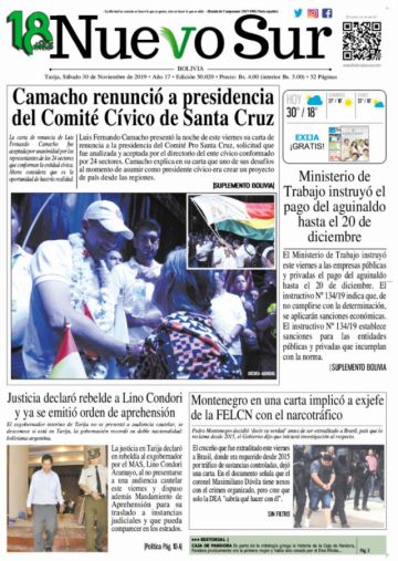 Nuevo Sur, Tarija.