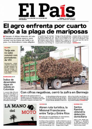 El País, Tarija.